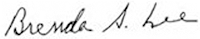 Brenda S. Lee Signature